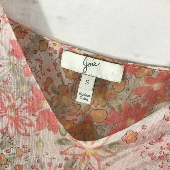 Joie Oasis floral silk sundress dress small - Picture 5 of 6